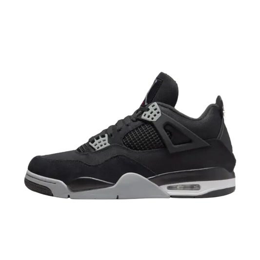 Jordan 4 Black Canvas