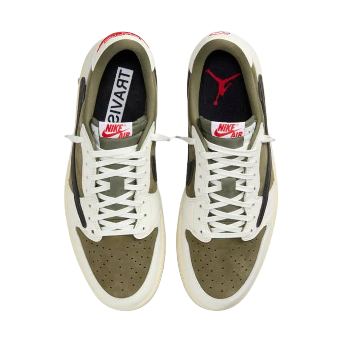 Jordan 1 Retro Low OG SP Travis Scott Reverse Olive