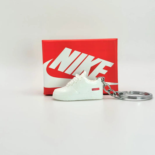 Portachiavi Nike Air Force Supreme White