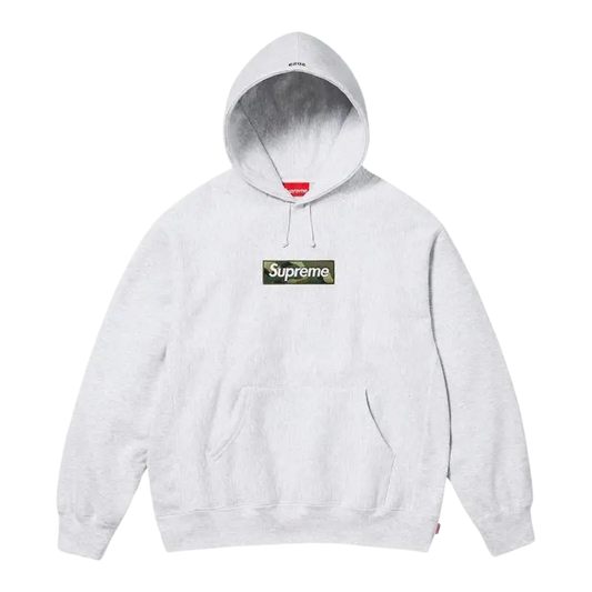 Supreme Box Logo Hoodie Grey